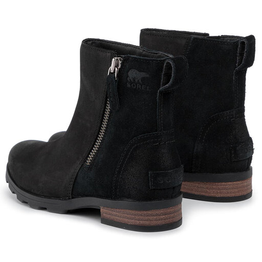 Bottines Sorel Emelie Zip Bootie NL3502 Noir chaussures