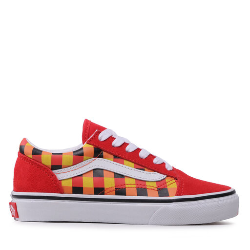 Vans old skool red checkerboard new arrivals