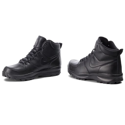 Locomotora extinción provocar Zapatos Nike Manoa Leather 454350 003 Black/Black/Black • Www.zapatos.es
