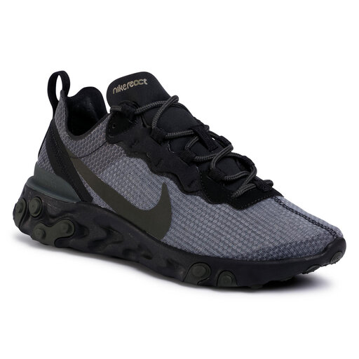 Sneakers Nike React Element 55 BQ6166 010 Grigio escarpe
