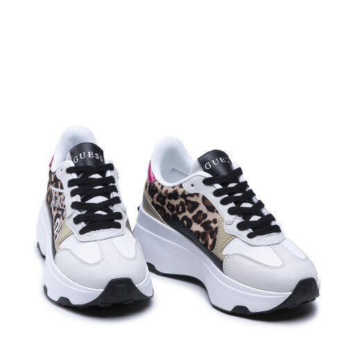 Zapatillas Guess Calebb FL7CBB PEL12 LEOPA zapatos.es