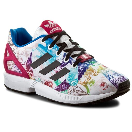Zx Clearance Adidas Shoes Adidas Originals Zx Flux Kids Purple