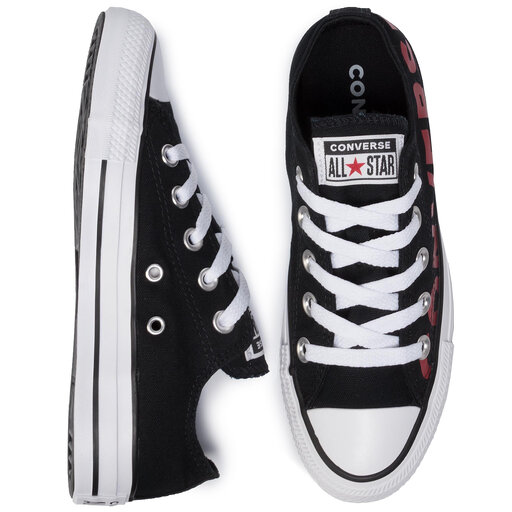 black red white converse