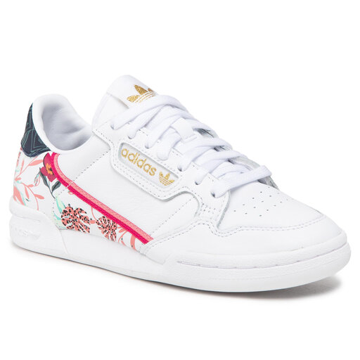Chaussures adidas Continental 80 W FY5096 Ftwwht/Goldmt/Hazros •  Www.chaussures.fr