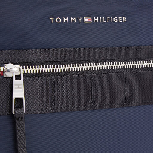 Sacoche Tommy Hilfiger Th Elevated Nylon Mini Crossover AM0AM11570 Bleu marine chaussures