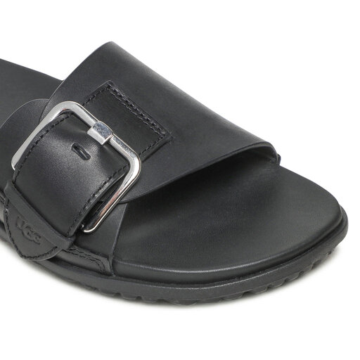 Leather Ugg Solivan Buckle Ugg Buckle Slide Sandals Ugg – Solivan - Main Image
