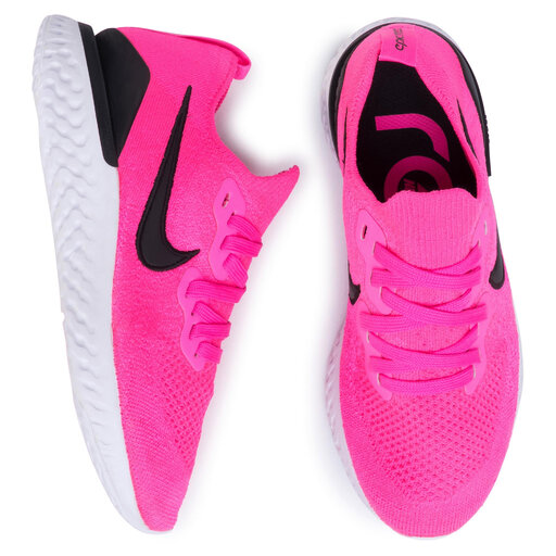 Nike epic react flyknit pink blast sale