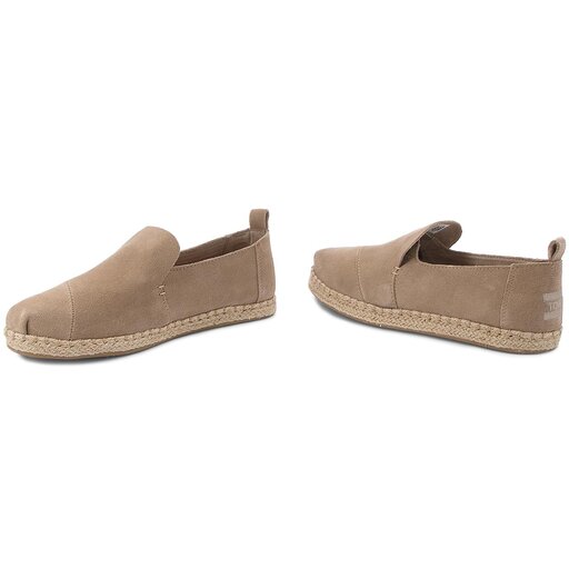 Desert taupe suede women's deconstructed alpargatas online