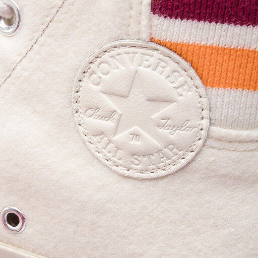 Trampki Converse Chuck 70 Hi 163364C Egret Rhubarb Oran eobuwie