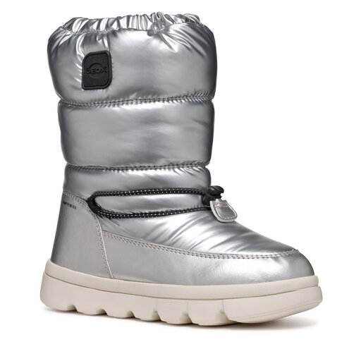 Stivali da neve Geox Willaboom Abx J46HWB 0LVNF C1007 M Argento it.eschuhe.ch