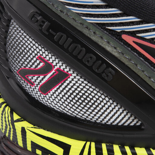 Gel-nimbus 21 ls top 1011a632 black/electric blue 001