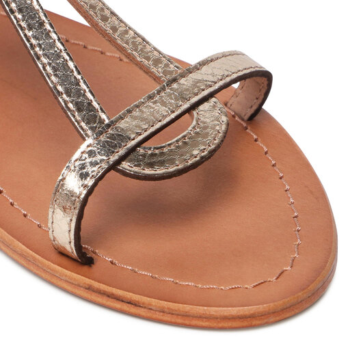 Sandale Les Tropeziennes Hamat 42896 Gold Snake epantofi.ro