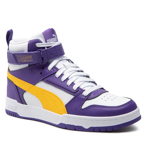 Puma best sale purple yellow