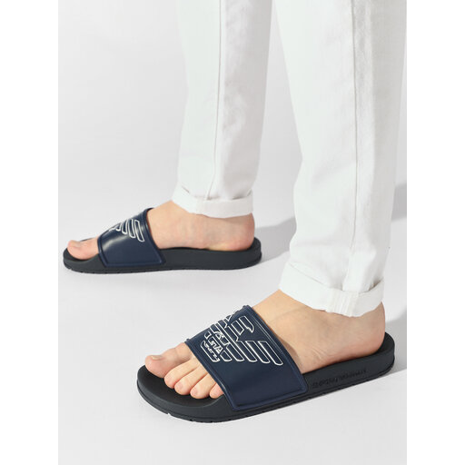 Emporio armani sliders hotsell