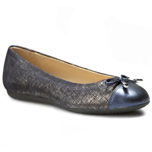 Ballerines Geox D Lola A D93M4A 0JSKY C4021 Bleu marine chaussures