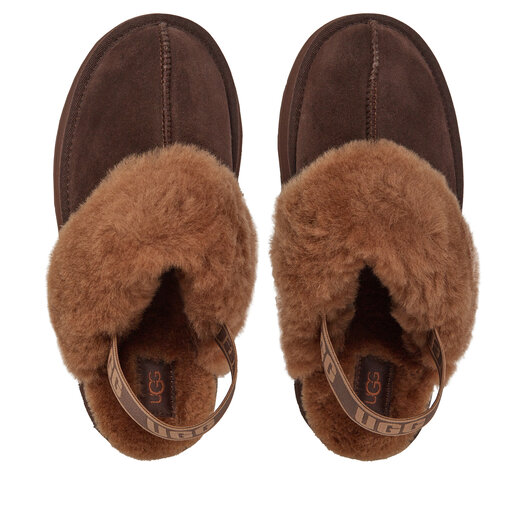 Тапочки Ugg W Funkette 1113474 Коричневий | evzuttya.com.ua