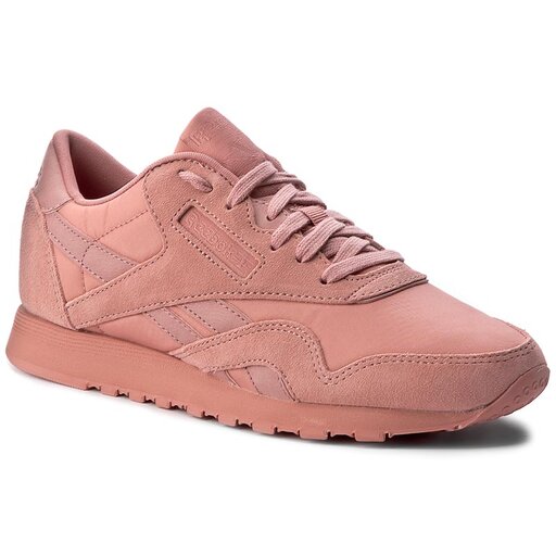 Reebok classic nylon sandy rose clearance