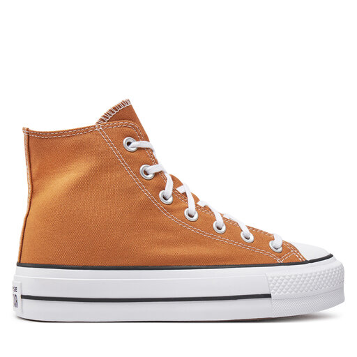 Converse platform arancione discount