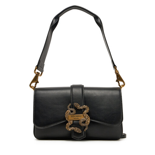 Handtasche Just Cavalli Iconic Snakes 78RA4BA8 ZSA89 Schwarz