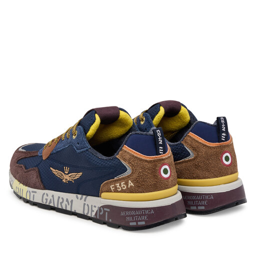 Aeronautica Militare Herren Sneakers SC0276 - Wildleder & Nylon Design