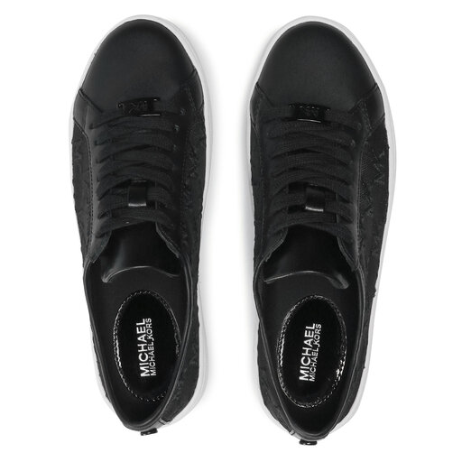 Sneakersy MICHAEL Michael Kors Olivia Lace Up 43S1OLFS2D Czarny