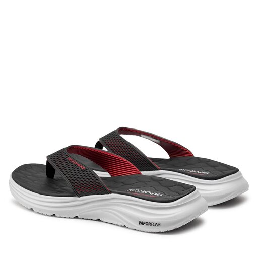 Infradito Skechers Vapor Foam Sandal 232894 BKRD Nero escarpe