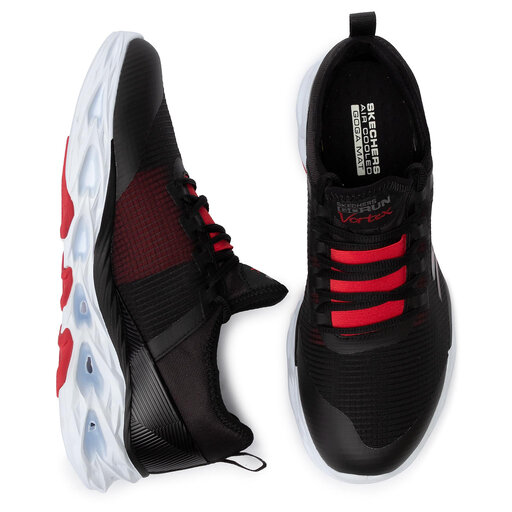 Buty Skechers Go Run Vortex Storm 54841 BKRD Black Red eobuwie
