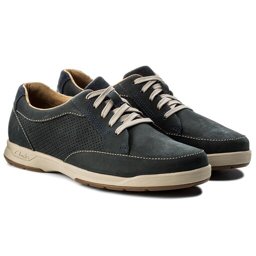 Chaussures basses Clarks Stafford Park5 203532167 Navy Nubuck