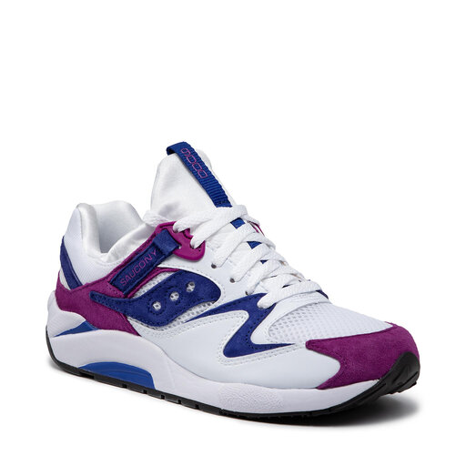 Sneakers Saucony Grid 9000 S70439 2 Wht Pur escarpe
