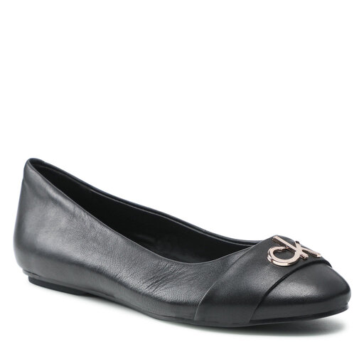 Ballerines Calvin Klein Round Ballerina W Hdw HW0HW00626 Noir