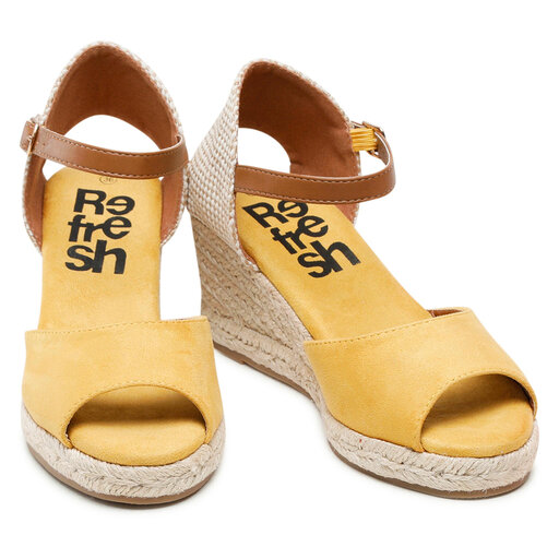 Espadrilles Refresh 79258 Yellow chaussures