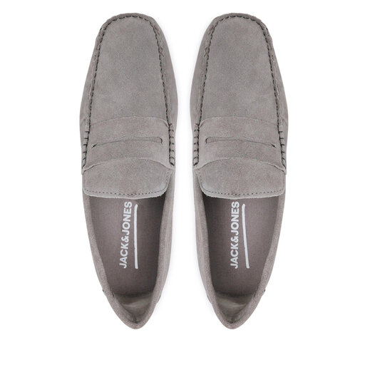 Mokassins Jack Jones Jfwjensen Suede Loafer 12203636 Grau