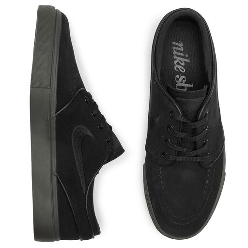 Zapatos Nike Zoom Stefan Janoski 333824 072 Black/Black/Sequoia •