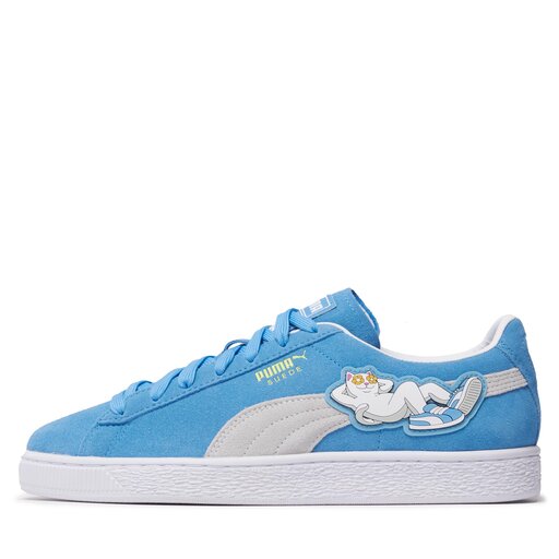 Puma light hot sale blue shoes
