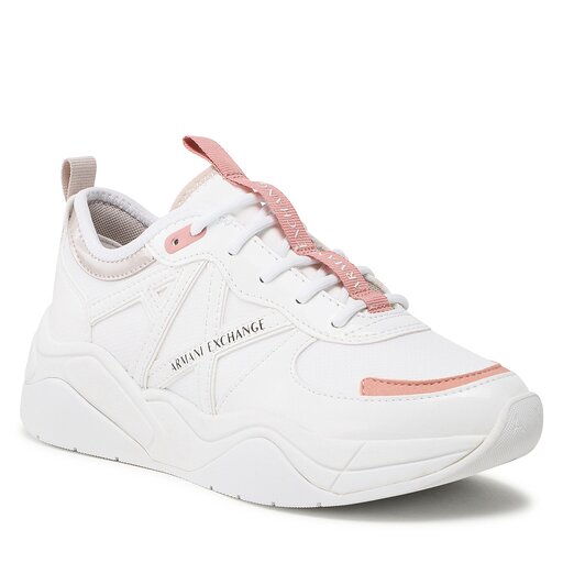Сникърси Armani Exchange XDX039 XV311 K643 White/Rose obuvki.bg