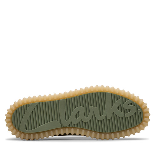 Półbuty Clarks Torhill Bee 26181190 Zielony | eobuwie.com.pl