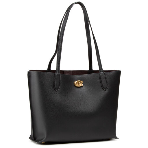 Сумка Coach Pbbl Willow Tote C0689 Чорний