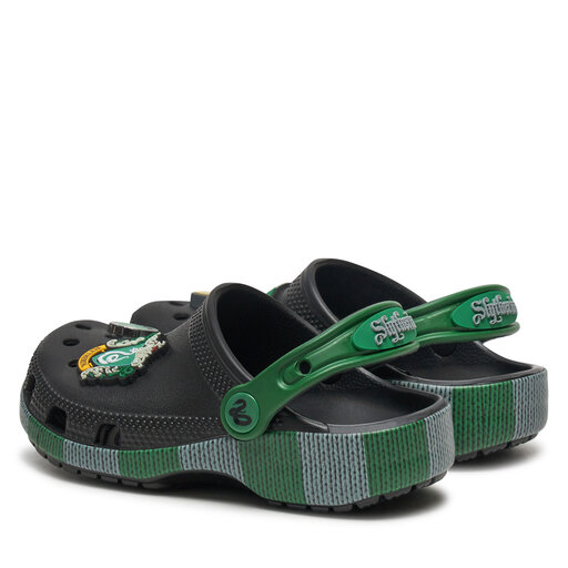 Chanclas Crocs Harry Potter Classic Slytherin Clog K 210542 Negro