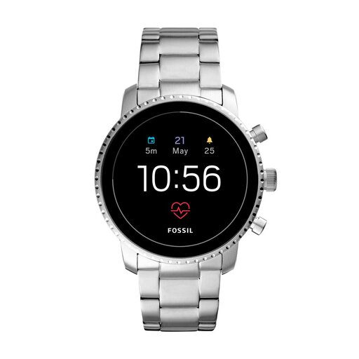 Išmanusis laikrodis Fossil Explorist Hr FTW4011 Silver/Silver •  Www.eavalyne.lt