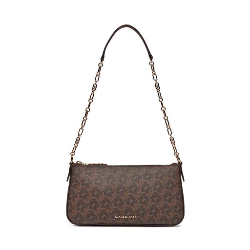 みーこ Сумка MICHAEL Michael Kors Chain Pouchette 32H3G8EW6B Коричневий