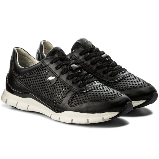 Sneakers Geox D Sukie F D62F2F 08554 C9999 Noir chaussures