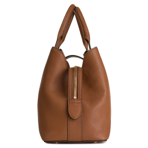 Brown Bolso Lauren Hayward Leather Ralph Lauren Hayward Satchel