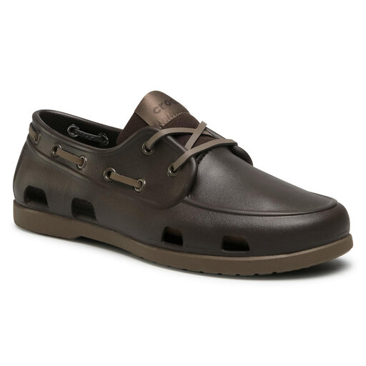 P buty Crocs Classic Boat Shoe M 206338 Espresso Walnut