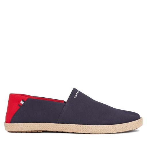 Espadrilles Tommy Hilfiger Hilfiger Espadrille Core Textile FM0FM04981 Bleu marine chaussures