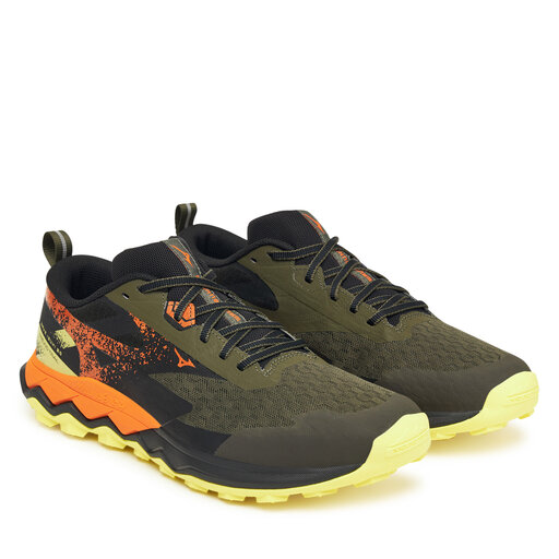 shuu Взуття для бігу Mizuno Wave Daichi 9 J1GJ2573 Зелений | evzuttya