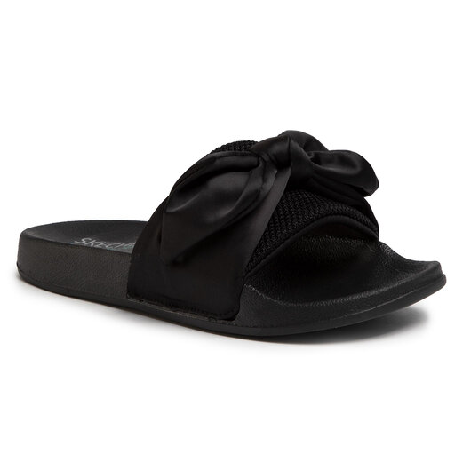 Pantoletten Skechers Lovely Bow 119064 BBK Schwarz eschuhe