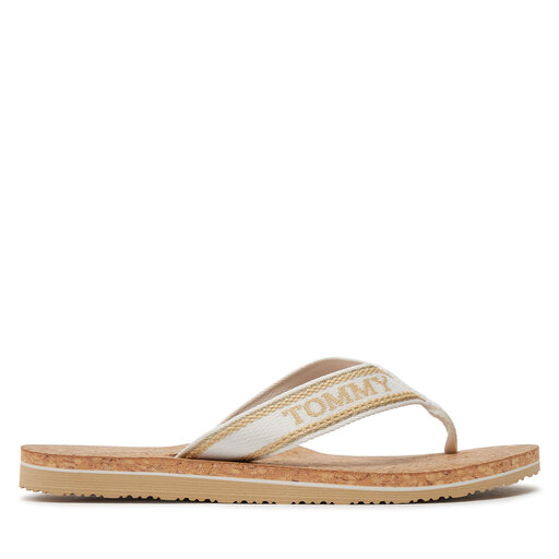 Japonki Tommy Hilfiger Hilfiger Cork Beach Sandal FW0FW07904