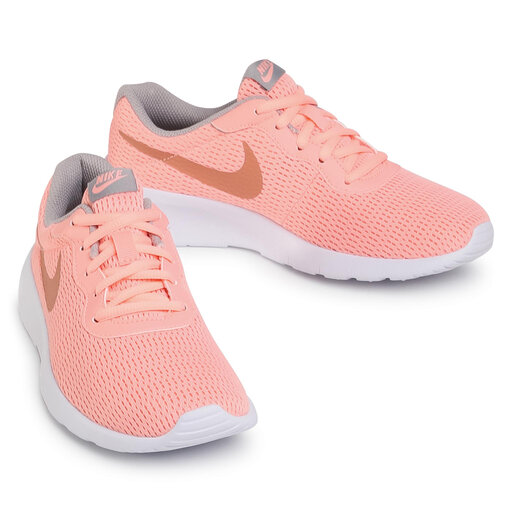 Popa zapatilla Descartar Zapatos Nike Tanjun (Gs) 818384 607 Pink Tint/Mtlc Rose Gold •  Www.zapatos.es