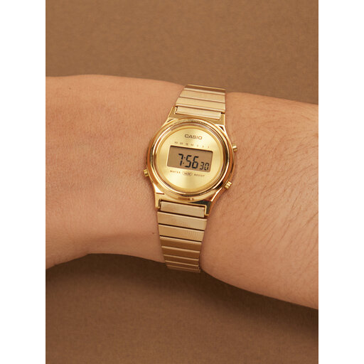 CASIO FUTURIST analog-digital GOLD 腕時計 ウオッチ - CASIO CLASSIC | CASIO