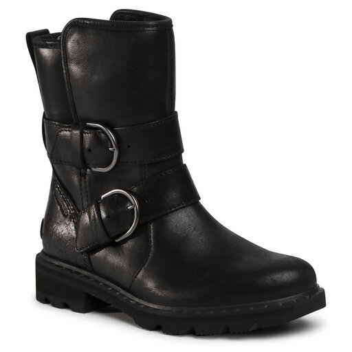Stivaletti Sorel Lennox Moto Boot Cozy NL3930 Nero escarpe.it